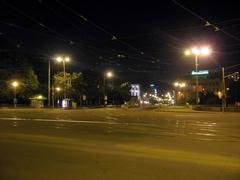 Crossing near Moravian Square, Brno, Czech Republic