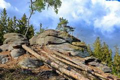 Natural monument Moučné pytle in Slavkovský les, Sokolov district