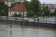 Vltava floods in Prague June 2013