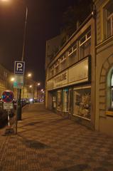 Vyšehradská Street in Prague