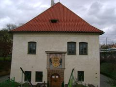 Gothic Podskalí Customs House in Prague