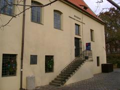 Gothic Podskalí Customs House in Prague