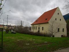 The Gothic Podskalí Customs House at Výtoň, Prague