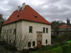 Gothic Podskalí Customs House at Výtoň, Prague