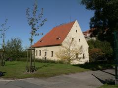 Customs house museum in Podskali Vyton Prague