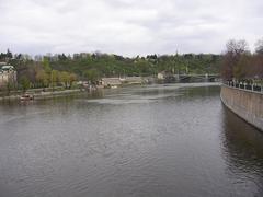 Občanská plovárna and Chapel of St. Mary Magdalene in Prague