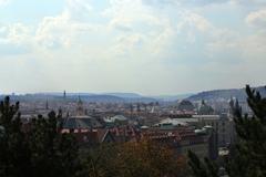 Oppidum Zavist on the Prague skyline