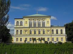 Palác Žofín on Slovanský Island in Nové Město, Prague