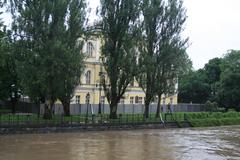 Vltava floods in Prague