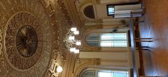 Large hall of Žofín Palace in Prague