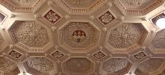 Ceiling of the corridor in Žofín Palace, Prague