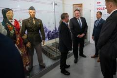 Secretary of State Michael R. Pompeo visits the Patton Museum in Pilsen, Czech Republic