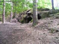 Cave Petrovská in Nature Reserve Petrovka, Bolevec, Pilsen