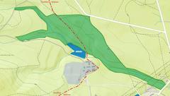 Nature reserve Petrovka map