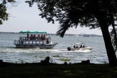 View of the sea from Bolgatty Palace in Kochi, Kerala