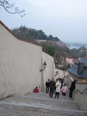 Old Castle Steps after restoration in Prague