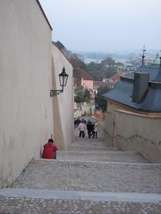 Old Castle Steps after restoration in Prague