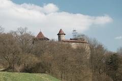 Nový hrad u Adamova from the northwest