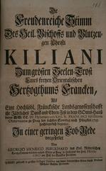 Historic book page from 1735 with text in German