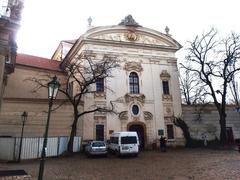 Strahov Monastery Library entrance in Prague