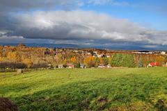 view of Tašovice from Doubí in Karlovy Vary, November 2021