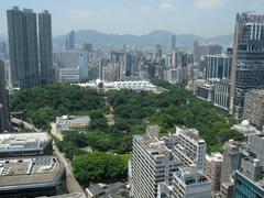 Aerial view of Kowloon Park