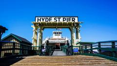 Hyde St Pier with the Eureka