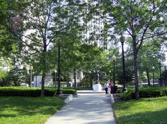 Grand Circus Park in Detroit, Michigan