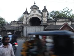 Main entrance of King Koti Palace in Hyderabad