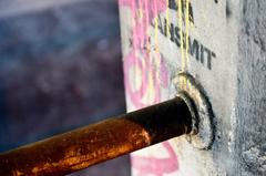 Krog Street Tunnel with colorful street art in Atlanta, GA