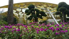 Flowers Wonderland with Nature-Blended Architecture