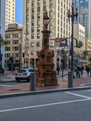 bronze fountain in San Francisco