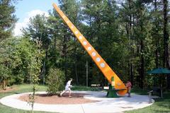 Seed tower at the North Carolina Museum of Life and Science