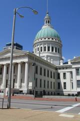 Old St. Louis County Courthouse dome.