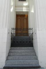 North door of the Old St. Louis County Courthouse in St. Louis, Missouri