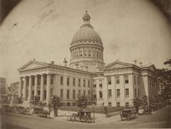 Old St. Louis County courthouse 1865