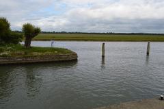 Below Godstow Lock scenic view