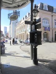 Chartres Street at St Ann Street in the French Quarter, New Orleans