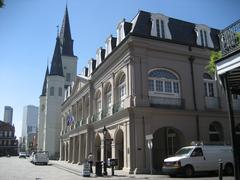 Presbytere on Jackson Square in the French Quarter of New Orleans