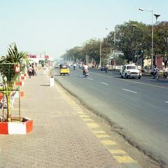 Tank Bund Road in Hyderabad