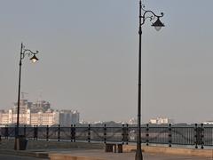 unique heritage street light at Tank Bund