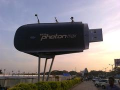 Hoarding at Tank Bund, Hyderabad