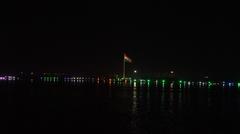 the longest flag pole in the world at Tank Bund with the Indian flag