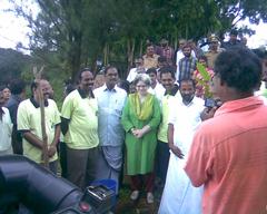 Inauguration of Vilangan Kunnu Ashokavanam in Kerala