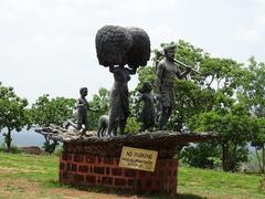 Statue of an agricultural family from Vilangan Hills