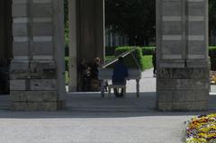 Temple of Diana in Courtyard garden by Munich Residence