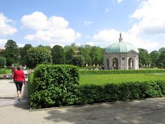 Temple of Diana in Courtyard garden, Munich