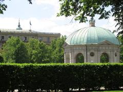 Temple of Diana in Courtyard garden, Munich