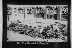 Gandhi's samadhi at Rajghat, Delhi