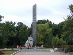 monument in Poltava, Ukraine at I. Kotliarevskiy Memorial Complex